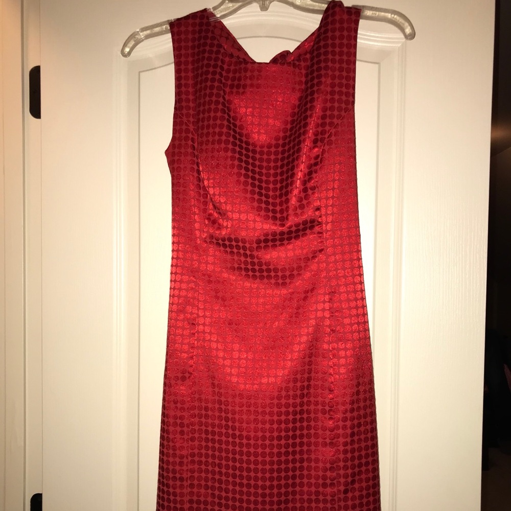 Cluce red dress